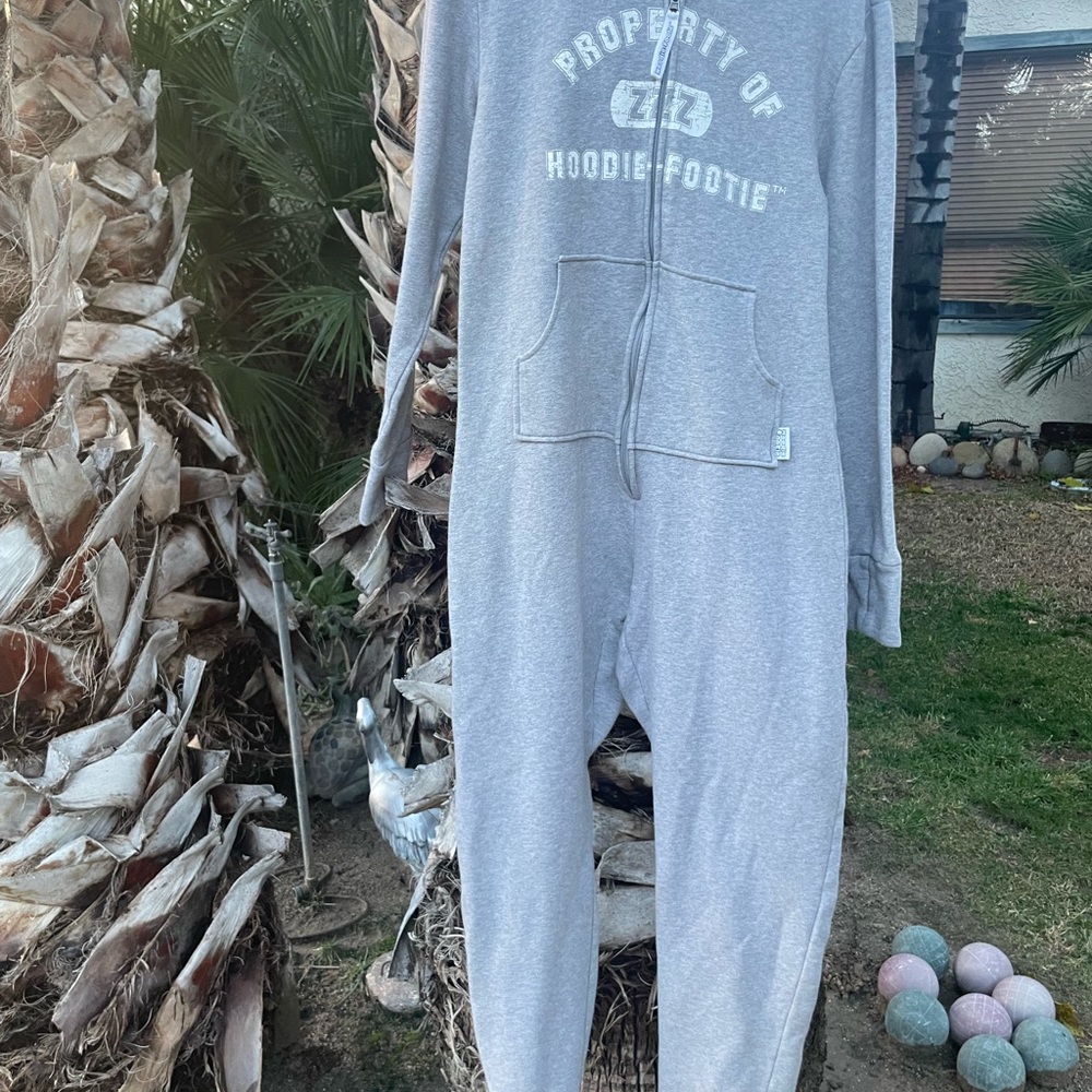 Women’s Hoodie Footie onesie pajamas size small medium